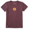Women's Tiny Jack-O-Lantern Short Sleeve Crusher Tee product image 1