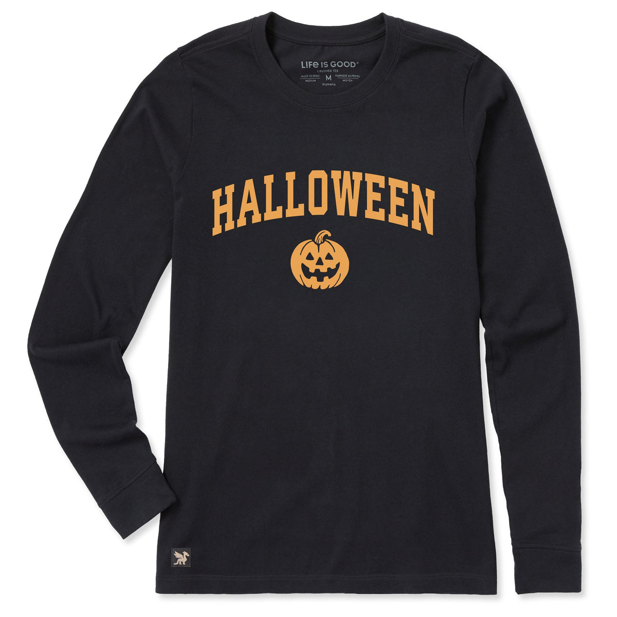 Women's Halloween Arch Long Sleeve Crusher Tee product image 1