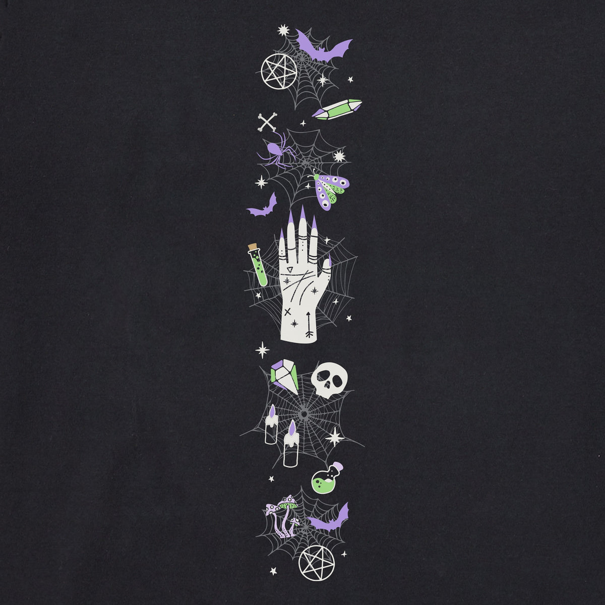 Women's Witchy Coven Long Sleeve Crusher Boxy Tee product image 3