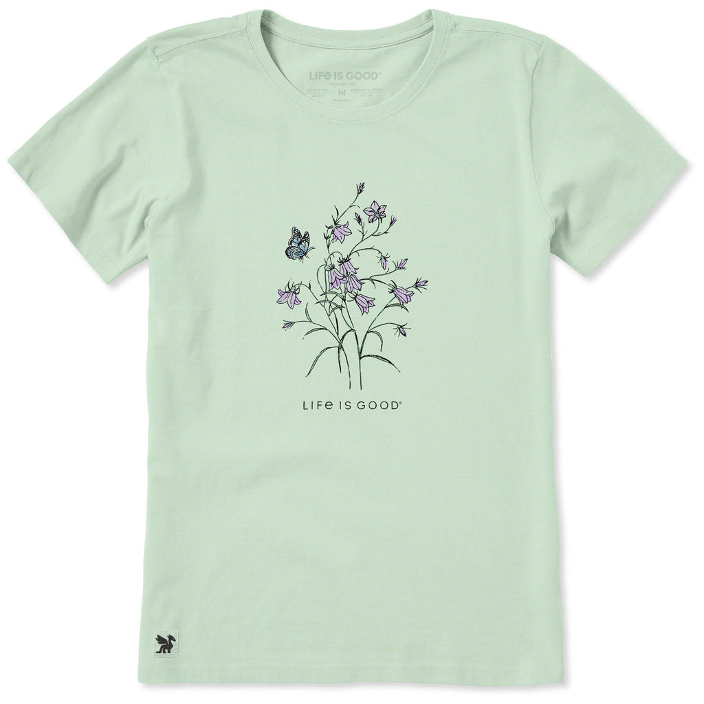 Women's Bell Flowers Short Sleeve Crusher Tee product image 1