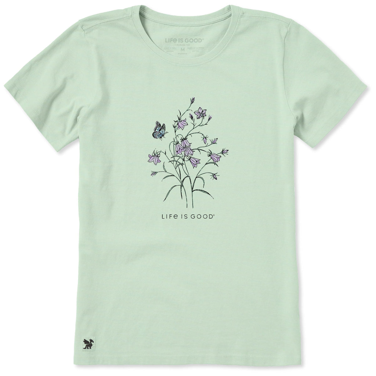 Women's Bell Flowers Short Sleeve Crusher Tee product image 1