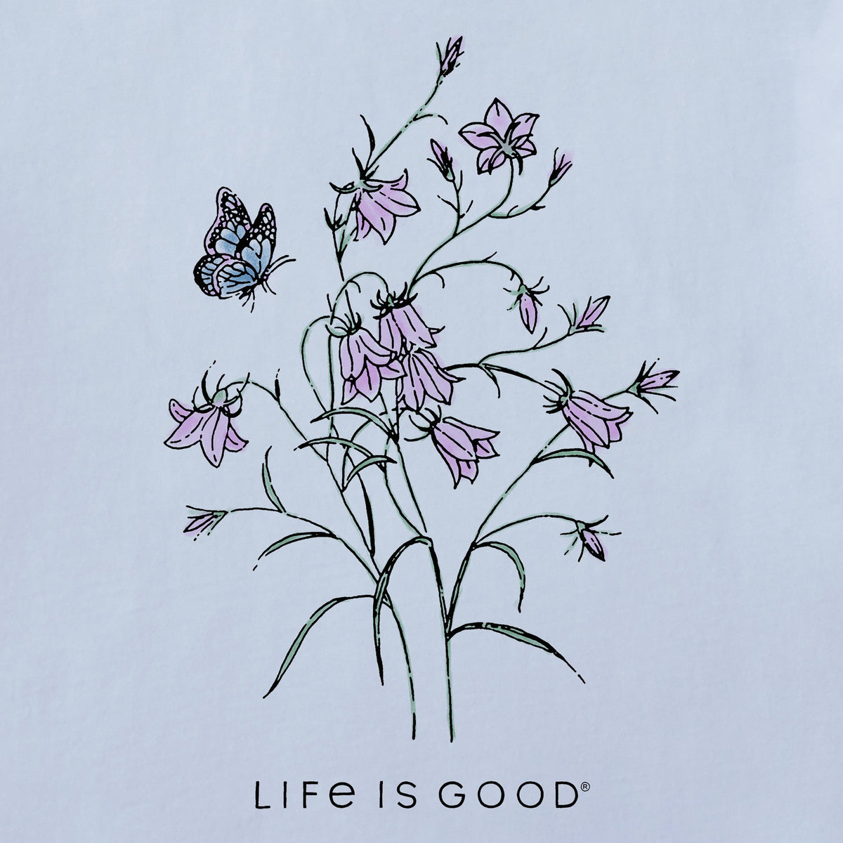 Women's Bell Flowers Short Sleeve Crusher Boxy Tee product image 2