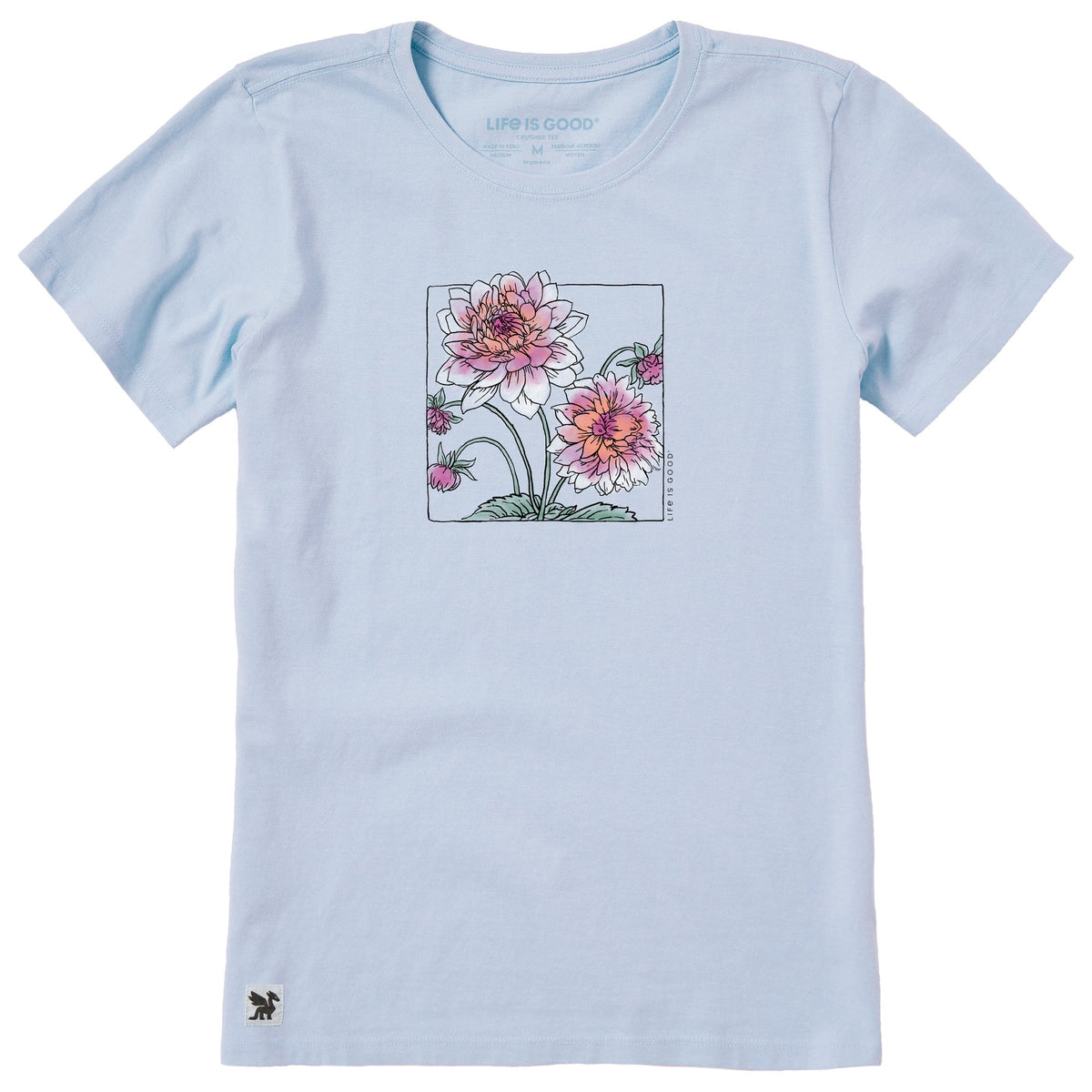 Women's Dahlias in a Box Short Sleeve Crusher Tee product image 1