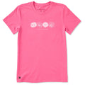 Women's Four Daisies Short Sleeve Crusher Tee product image 1