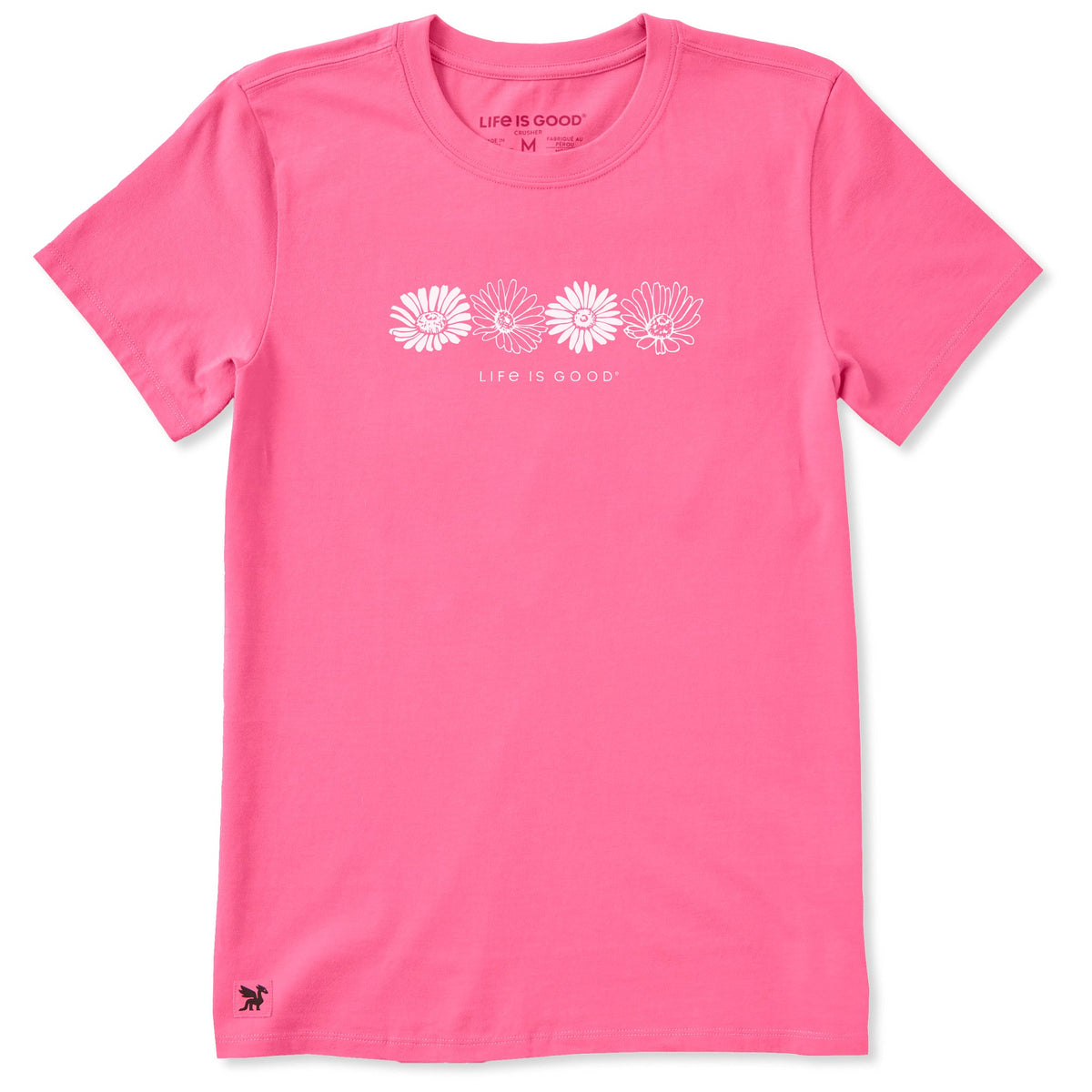 Women's Four Daisies Short Sleeve Crusher Tee product image 1