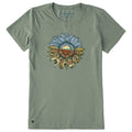Women's Sunflowers in Sunflower Short Sleeve Crusher Tee product image 1