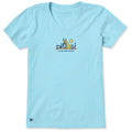 Women's I'll Be in My Office Rocket Short Sleeve Crusher Vee product image 1
