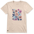 Women's Big Bold Floral Short Sleeve Crusher Tee product image 1