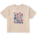 Women's Big Bold Floral Short Sleeve Crusher Boxy Tee product image 1