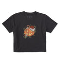 Women's Fall Floral Jack O Lantern Short Sleeve Crusher product image 1