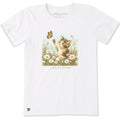 Women's Butterfly Kitten Short Sleeve Crusher Tee product image 1