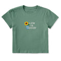 Women's Sunflower in a Jar Crusher-LITE Shrunken Tee product image 1