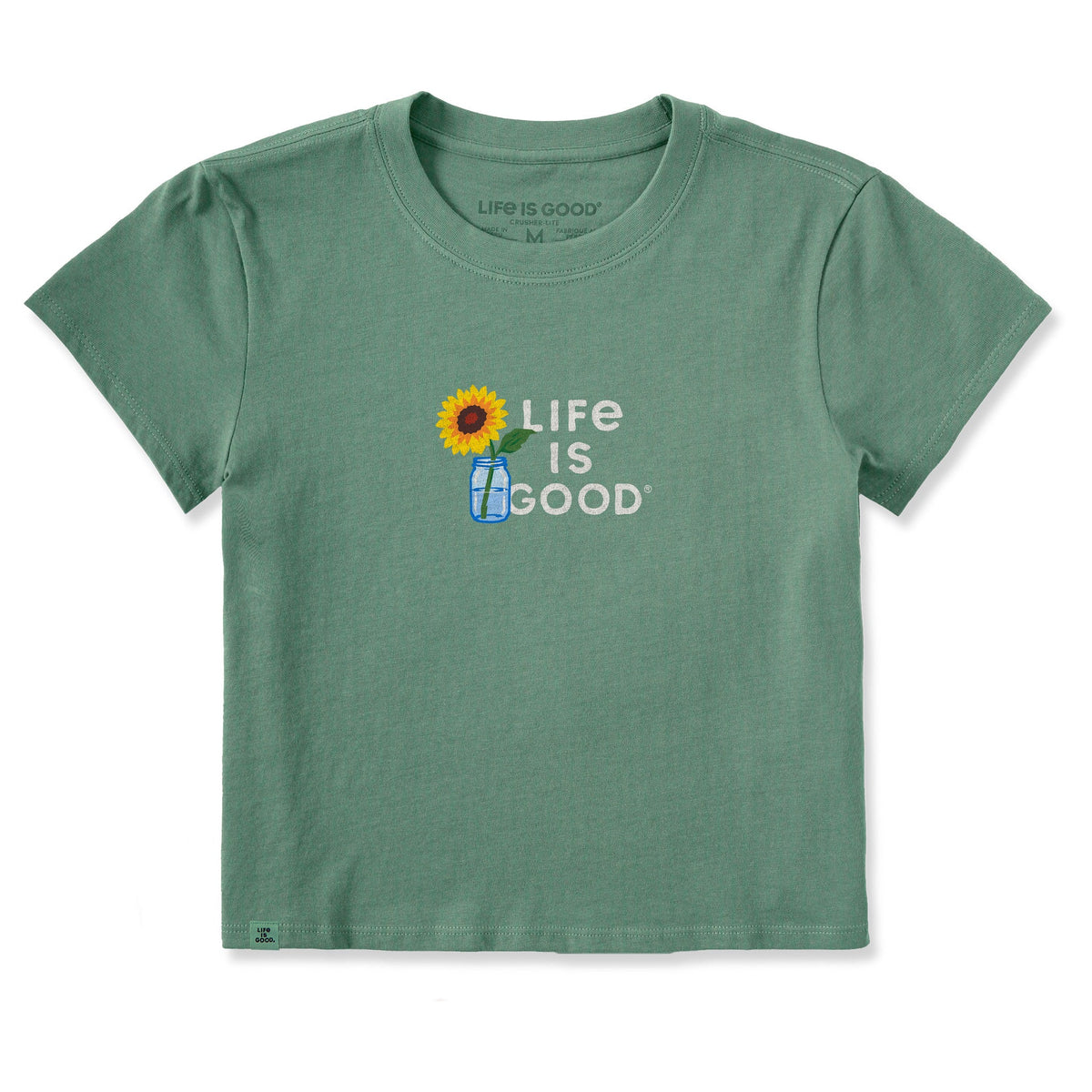 Women's Sunflower in a Jar Crusher-LITE Shrunken Tee product image 1