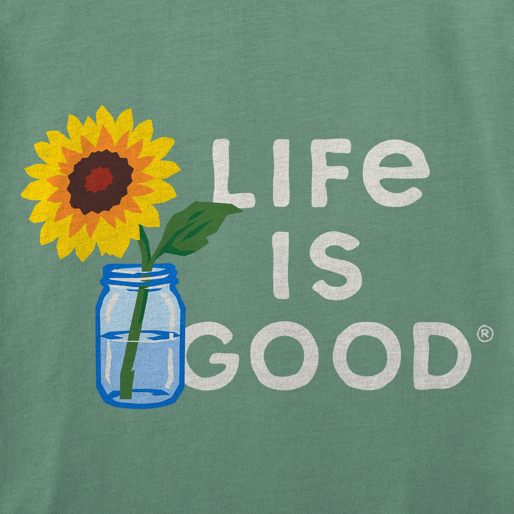 Women's Sunflower in a Jar Crusher-LITE Shrunken Tee product image 2