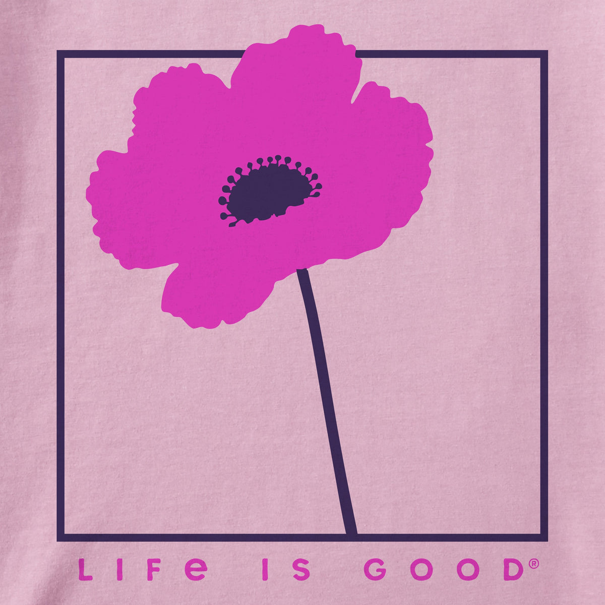 Kids Minimal Flower Short Sleeve Crusher Tee product image 2