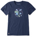 Women's Morning Glory Short Sleeve Crusher Tee product image 1