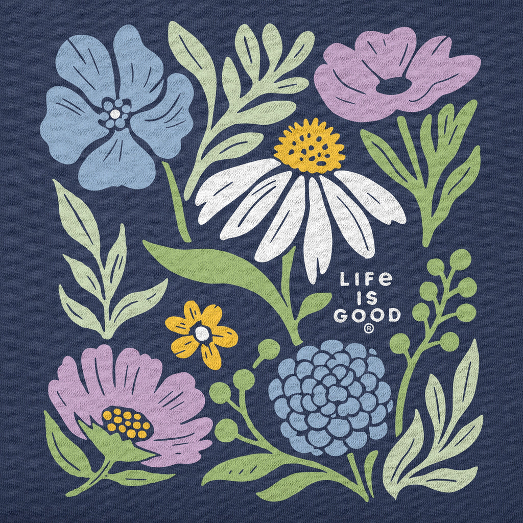 Kids Fall Florals Short Sleeve Crusher Tee product image 2