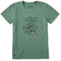 Women's Mountain View Florals Short Sleeve Crusher Tee product image 1