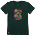 Women's Zinnia Blooms Short Sleeve Crusher Tee product image 1