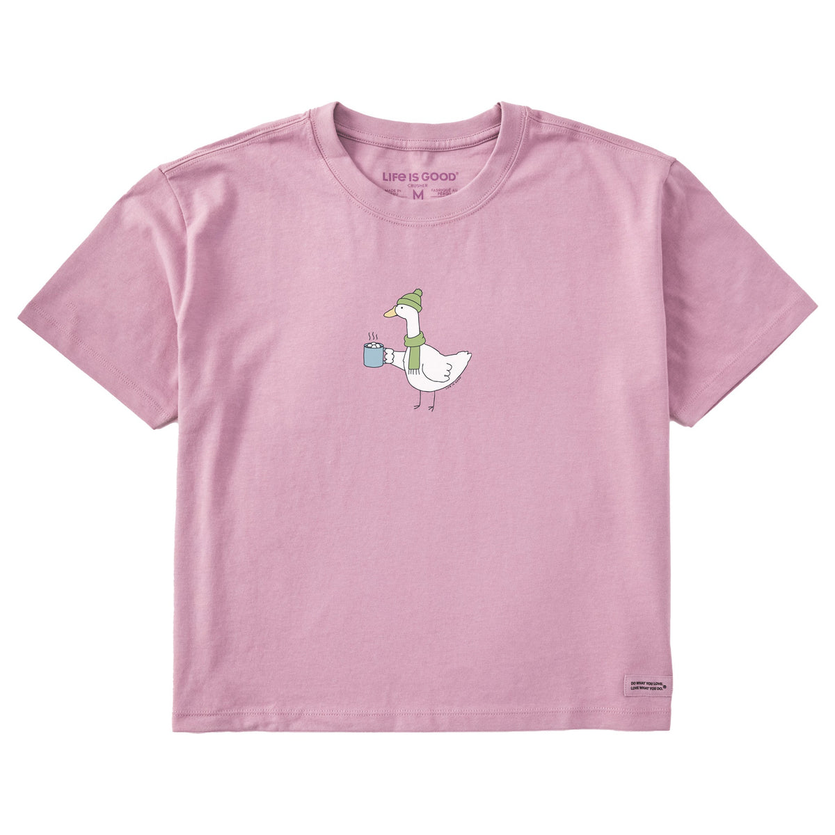 Women's Silly Goose in Winter Short Sleeve Crusher Boxy Tee