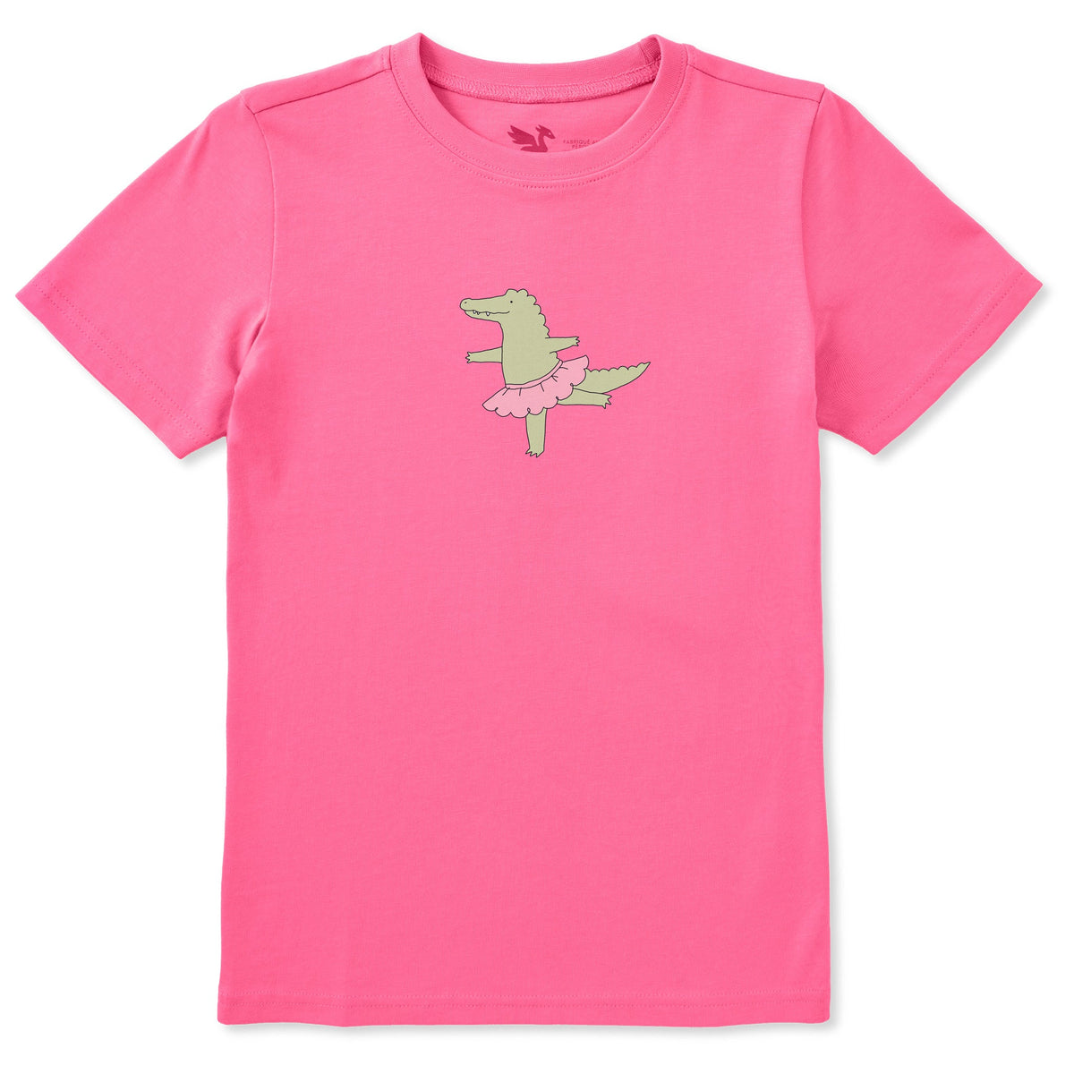 Kids Alligator Ballerina Short Sleeve Crusher Tee product image 1