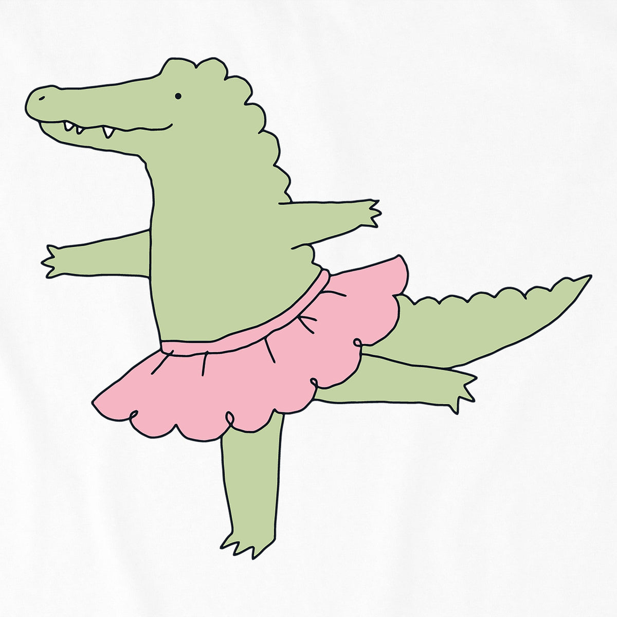 Women's Alligator Ballerina Crusher-LITE Shrunken Tee product image 2