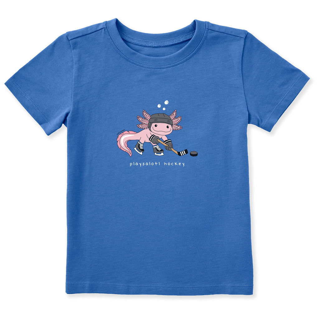 Toddler Playsalotl Hockey Short Sleeve Crusher Tee product image 3