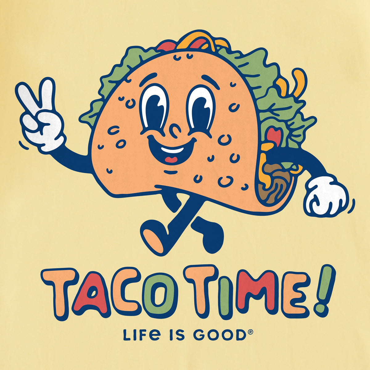 Men's Taco Time Guy Short Sleeve Crusher Tee product image 2