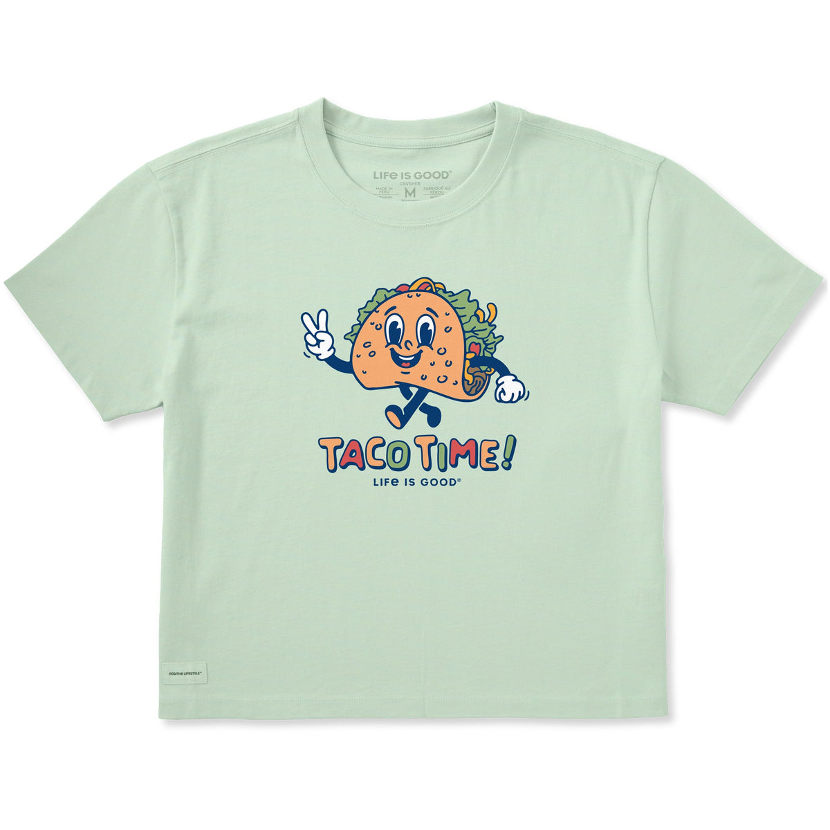 Women's Taco Time Guy Short Sleeve Crusher Boxy Tee product image 1