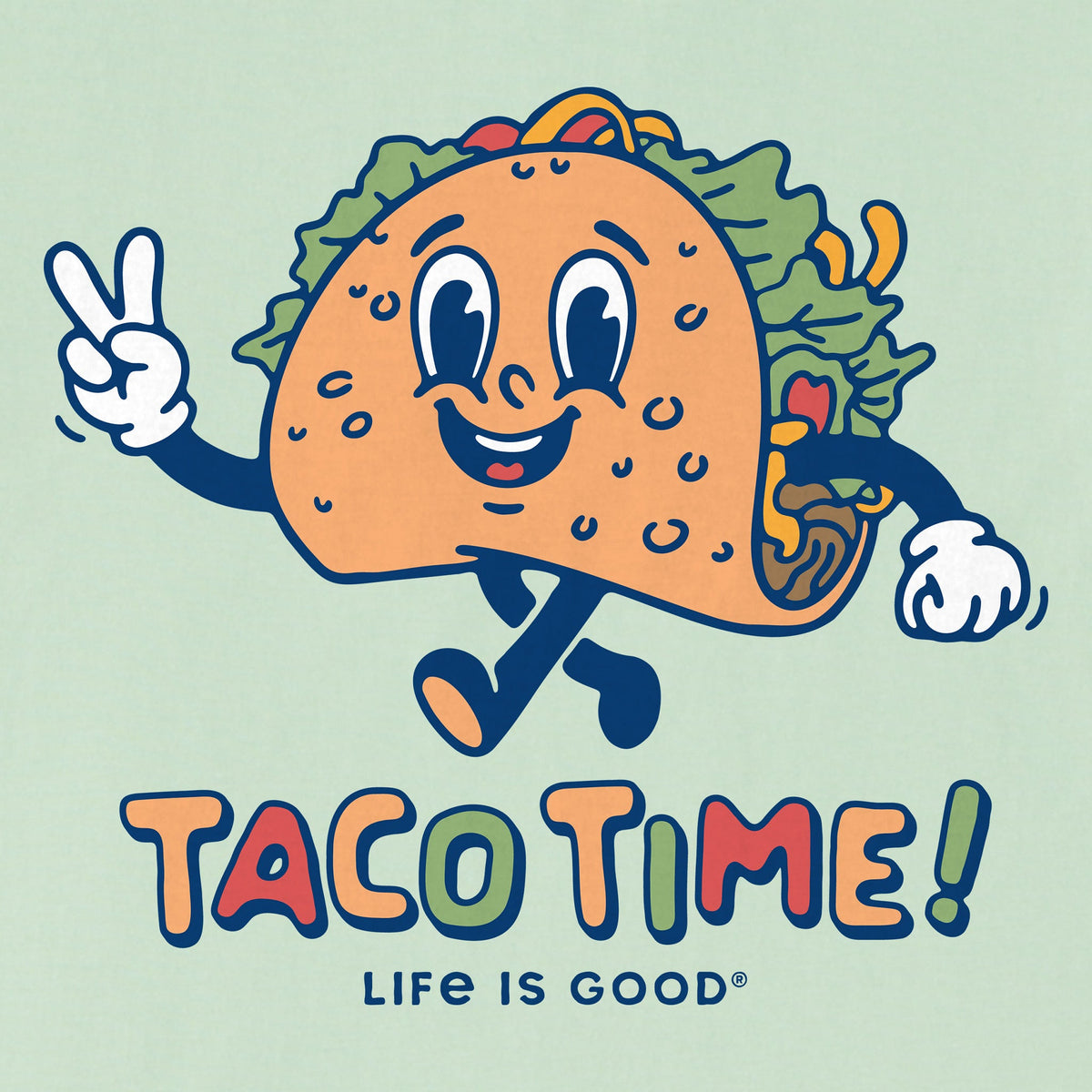 Women's Taco Time Guy Short Sleeve Crusher Boxy Tee product image 2