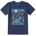 Kids Explore the Mountains Short Sleeve Crusher Tee product image 1
