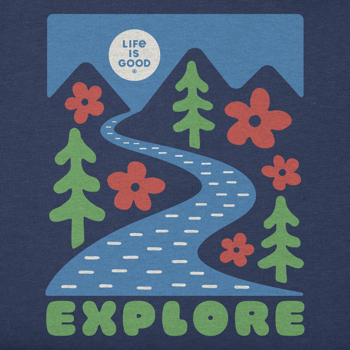 Kids Explore the Mountains Short Sleeve Crusher Tee product image 2