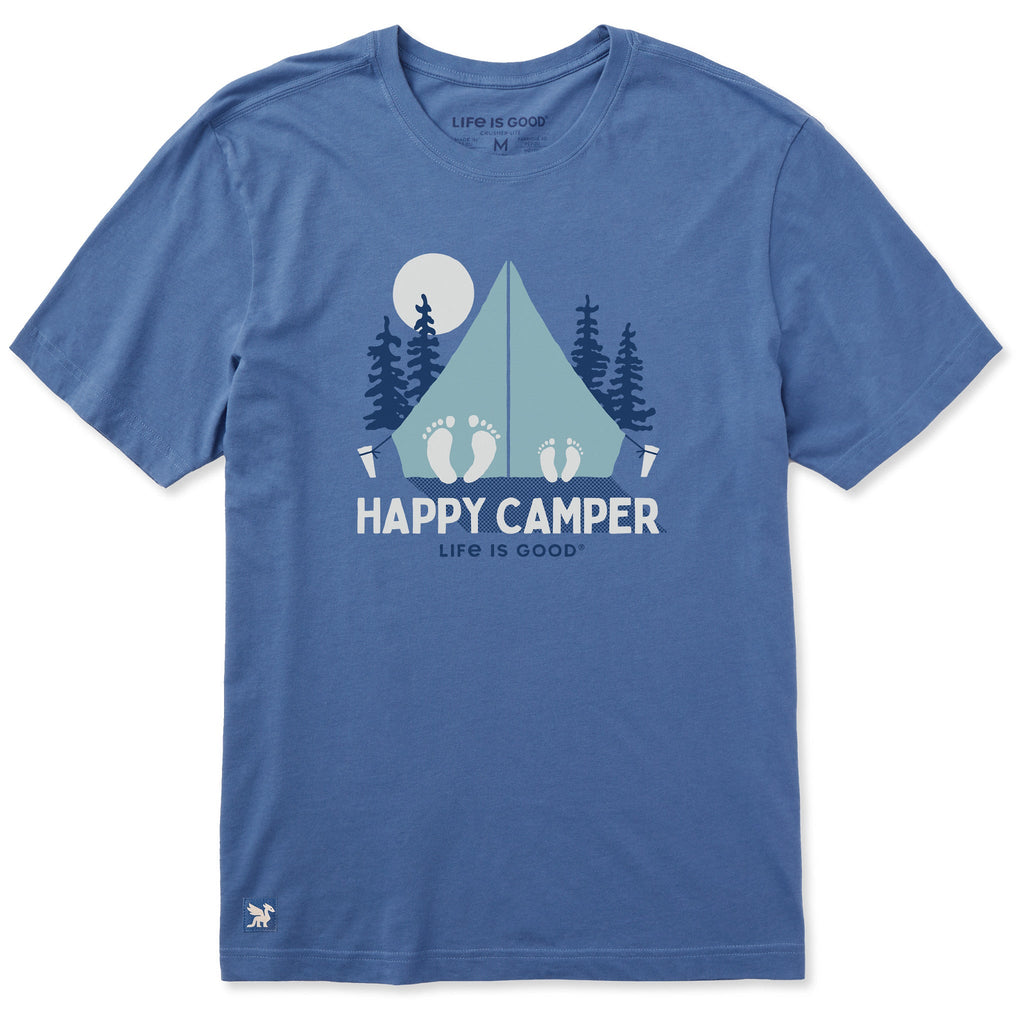 Men's Happy Camper Feet Short Sleeve Crusher Tee product image 1