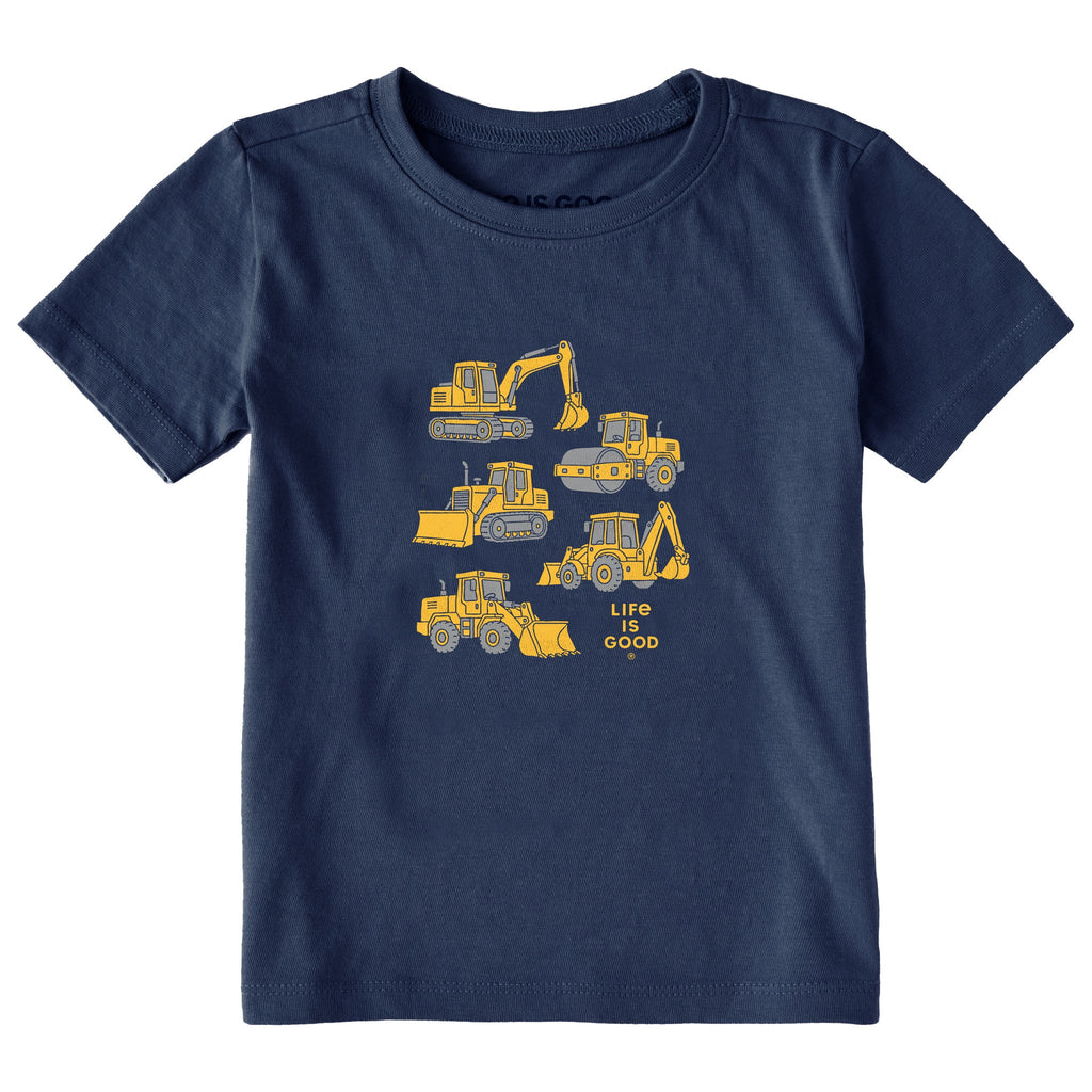 Toddler Heavy Equipment Medley Short Sleeve Crusher Tee product image 1