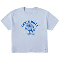 Women's Let's Roll Skater Short Sleeve Crusher Boxy Tee