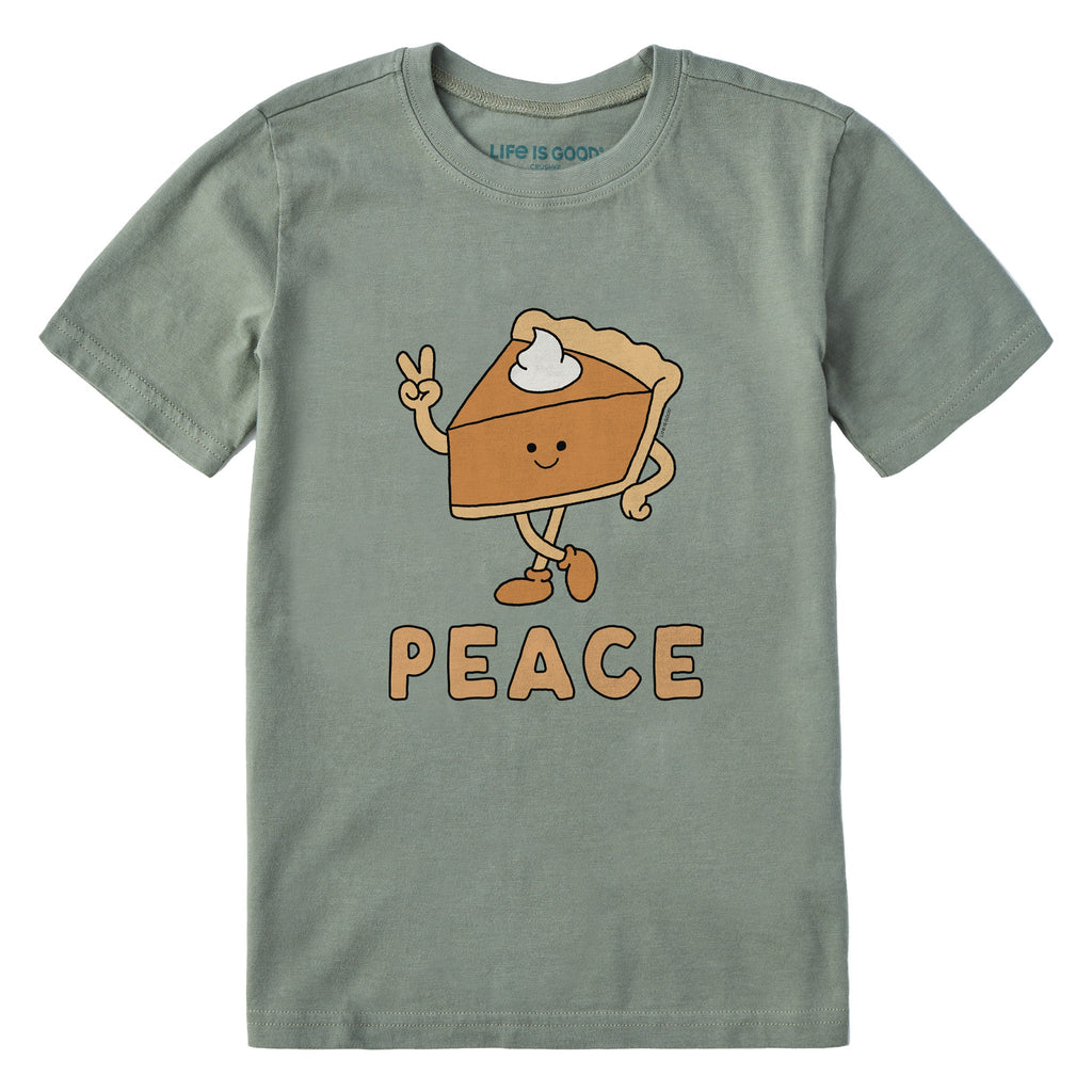Kids Peace of Pumpkin Pie Short Sleeve Crusher Tee product image 1