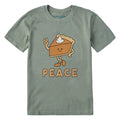 Kids Peace of Pumpkin Pie Short Sleeve Crusher Tee product image 1