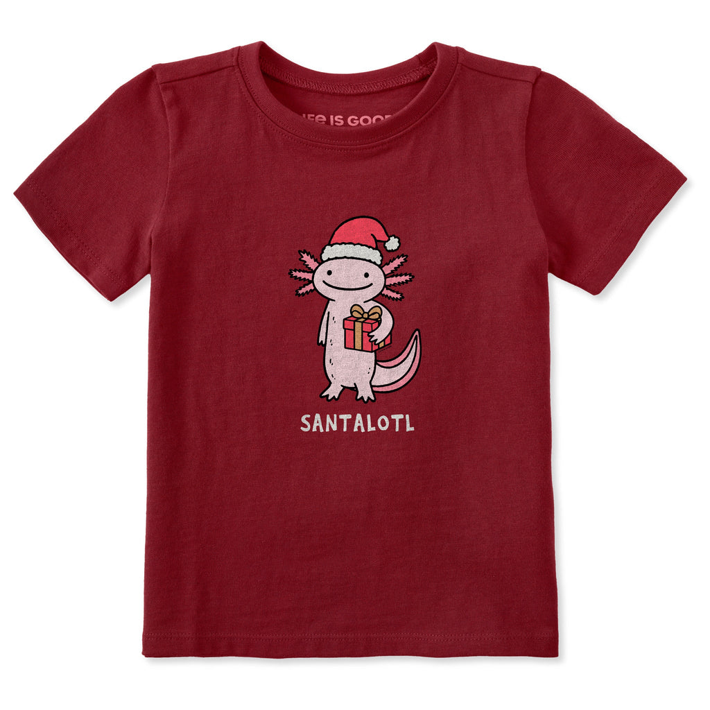 Toddler Santalotl Short Sleeve Crusher Tee