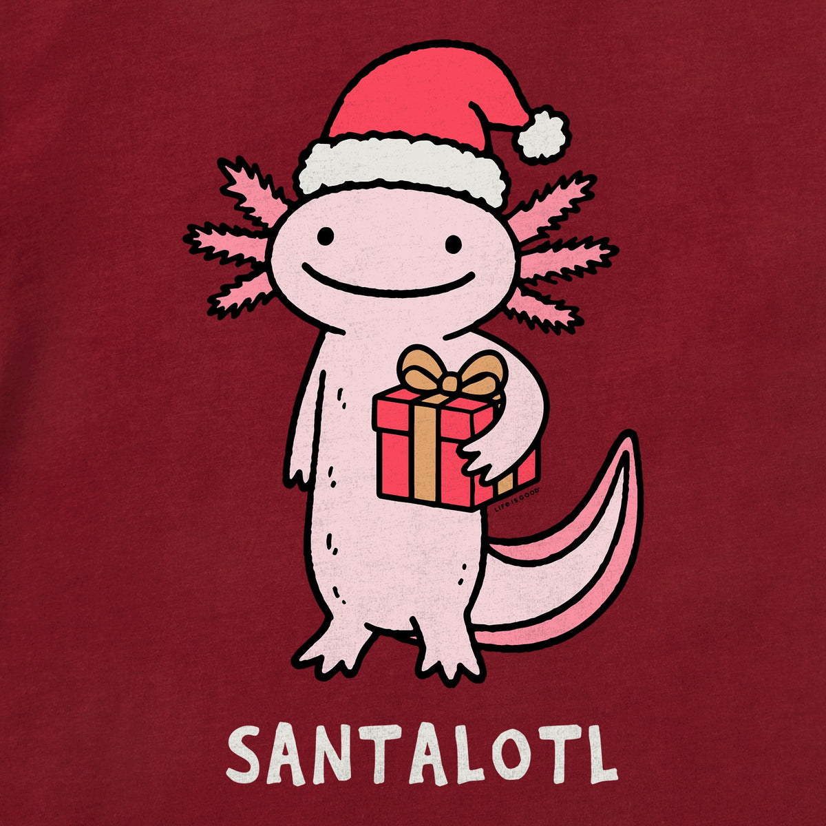 Toddler Santalotl Short Sleeve Crusher Tee