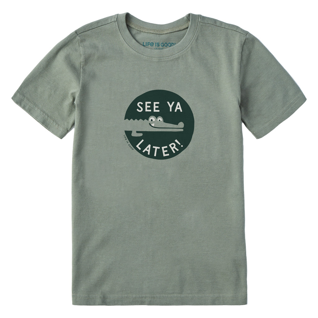 Kids See Ya Later Gator Short Sleeve Crusher Tee product image 1