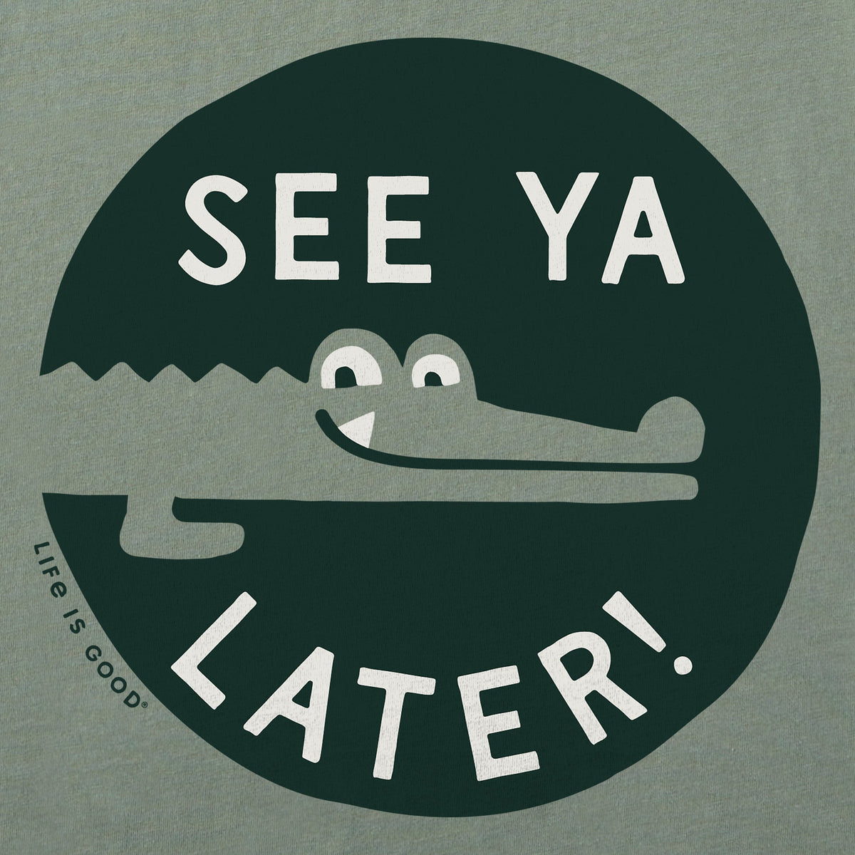 Kids See Ya Later Gator Short Sleeve Crusher Tee product image 2