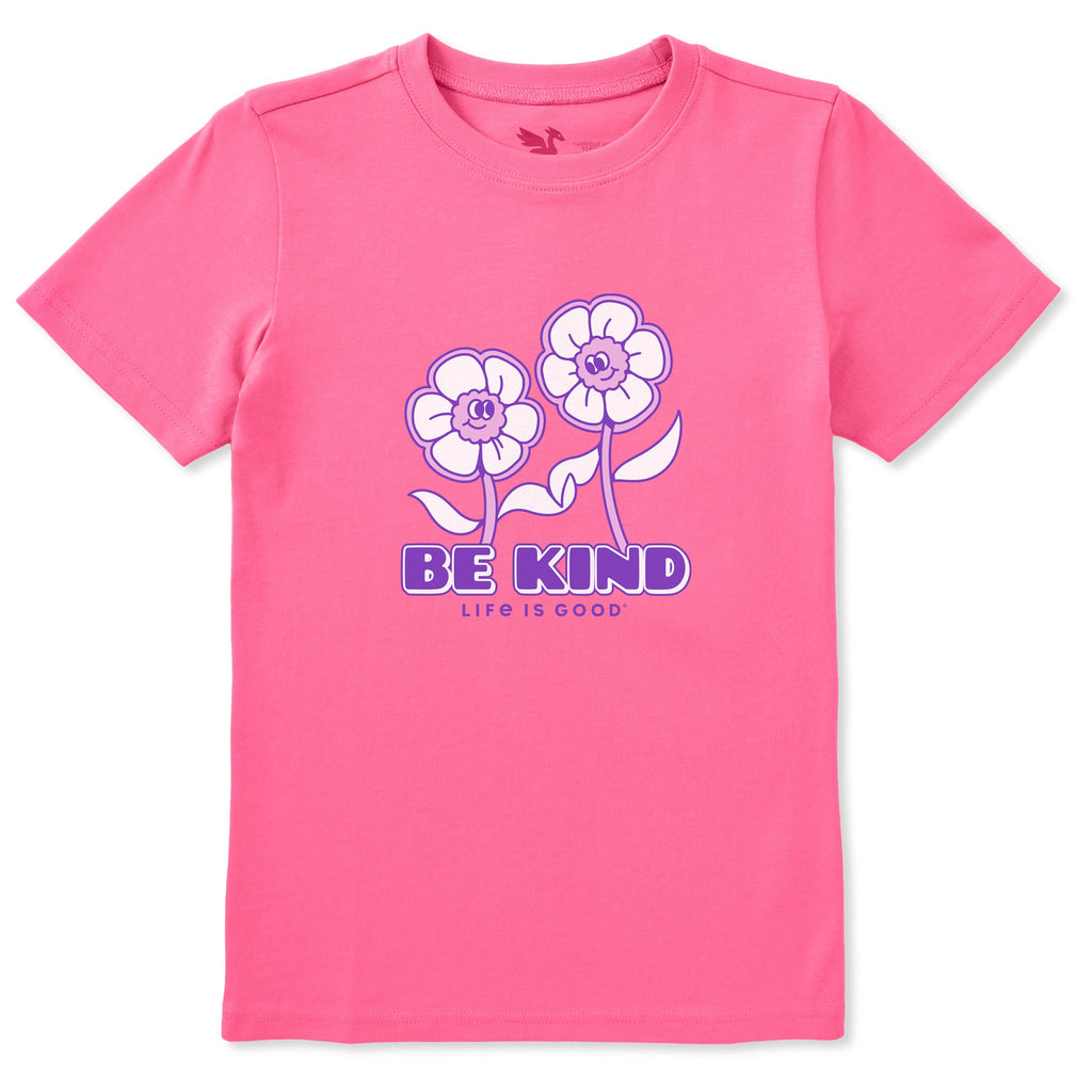 Kids Be Kind Flower Friends Short Sleeve Crusher Tee product image 1