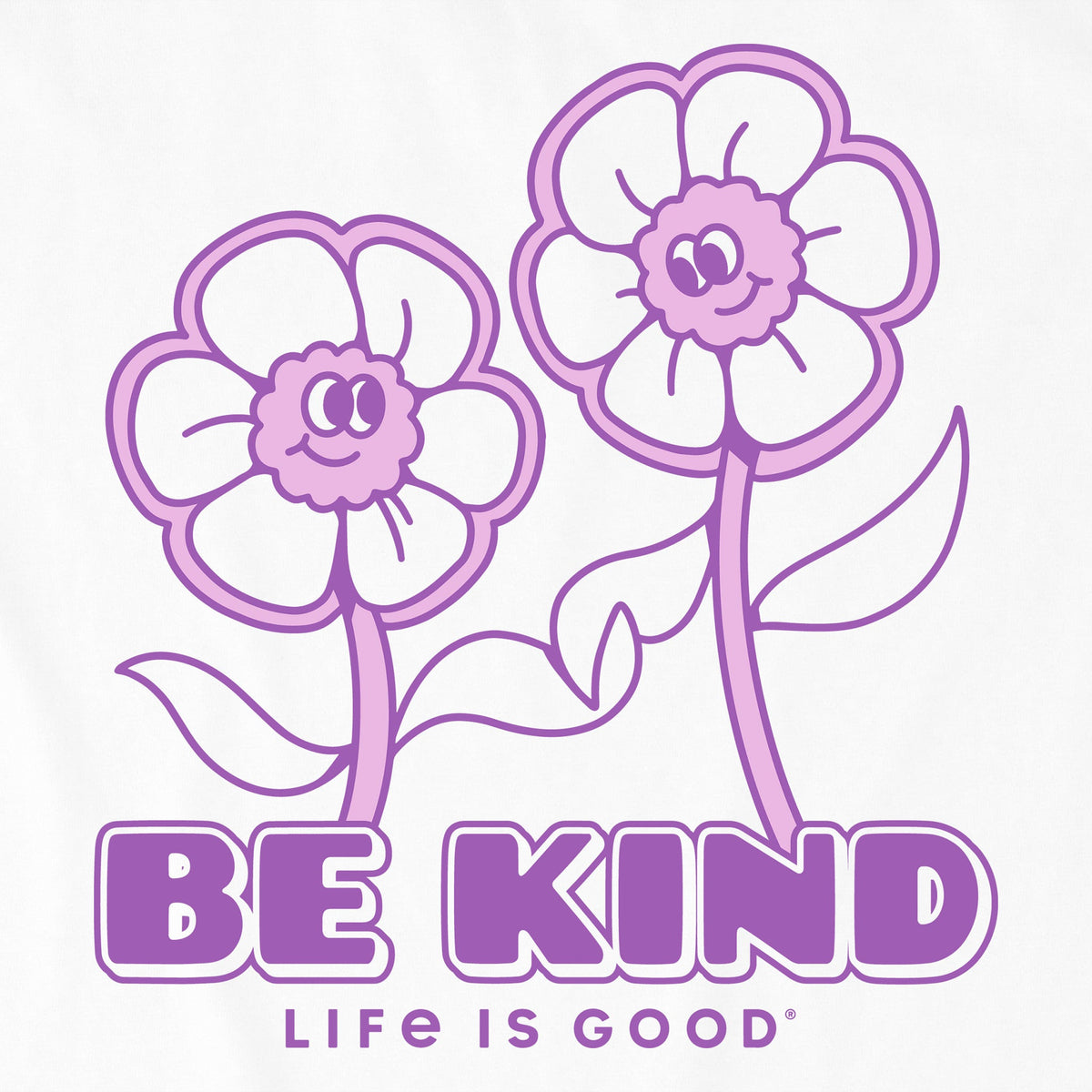 Women's Be Kind Flower Friends Crusher-LITE Shrunken Tee product image 2