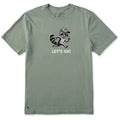 Men's Let's Go Raccoon Short Sleeve Crusher Tee