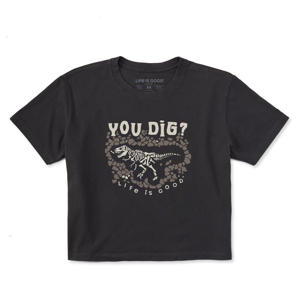 Women's You Dig T Rex Short Sleeve Crusher Boxy Tee product image 1