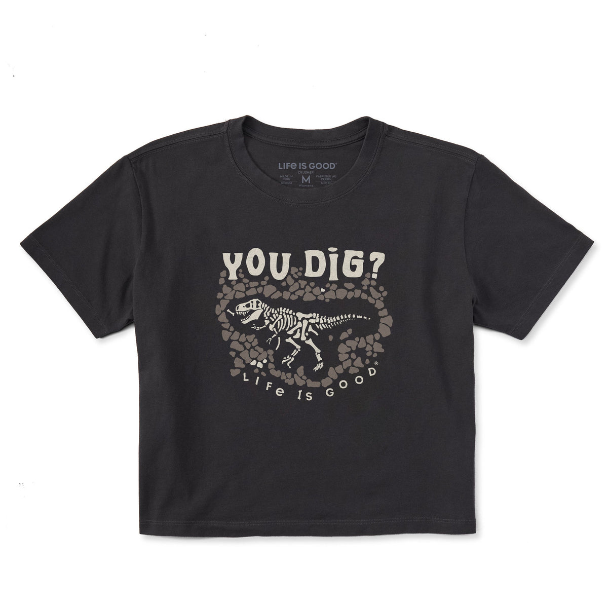 Women's You Dig T Rex Short Sleeve Crusher Boxy Tee product image 1