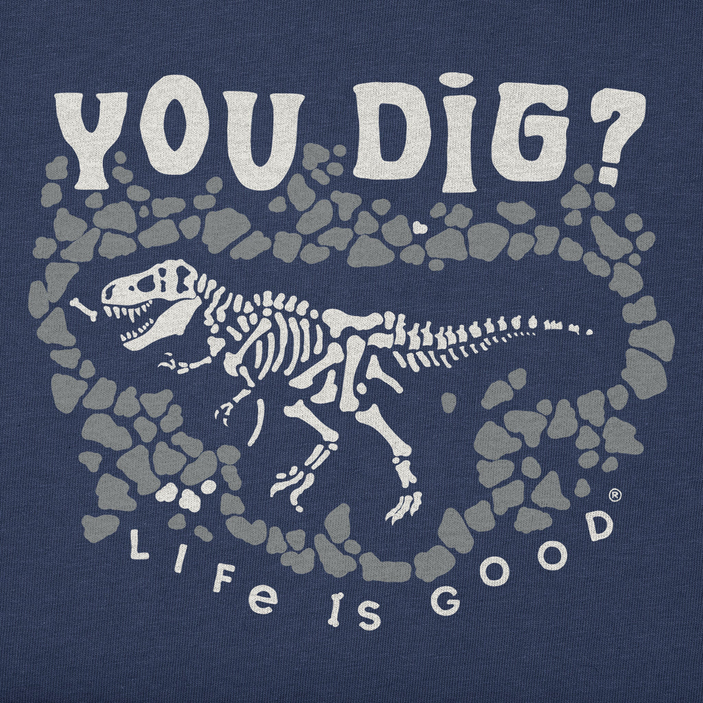 Toddler You Dig T Rex Short Sleeve Crusher Tee product image 4
