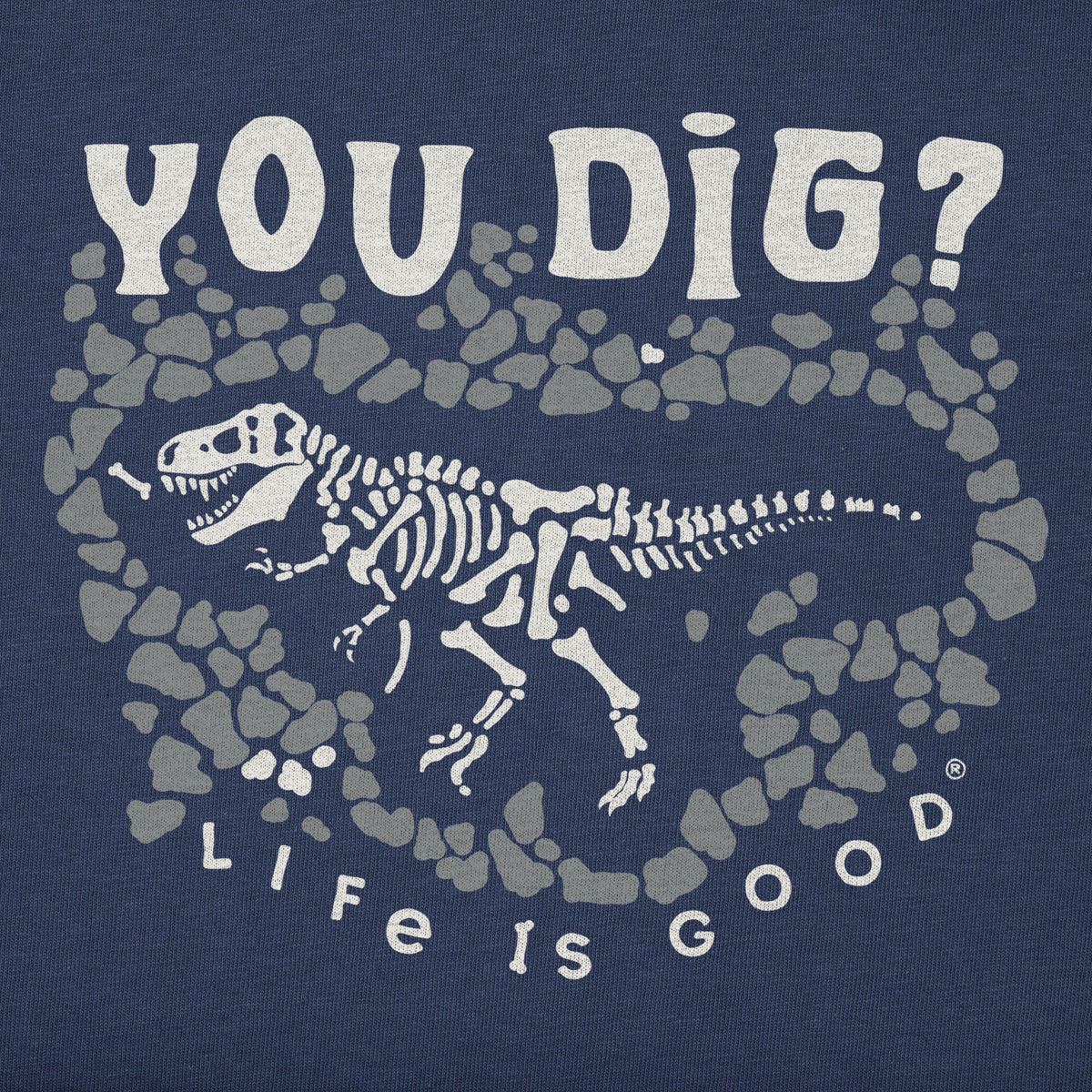 Toddler You Dig T Rex Short Sleeve Crusher Tee product image 4