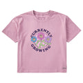 Women's Currently Growing Flowers Short Sleeve Crusher Boxy product image 1