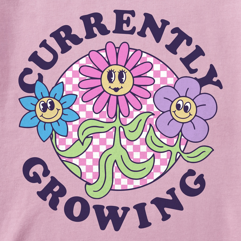 Women's Currently Growing Flowers Short Sleeve Crusher Boxy product image 2